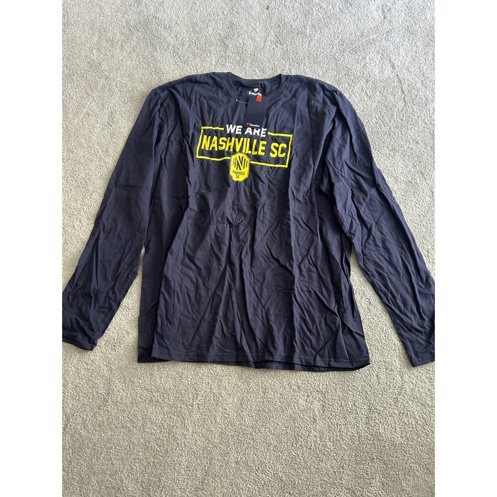 Fanatics Men's Nashville SC Goal Line T-shirt - NWT